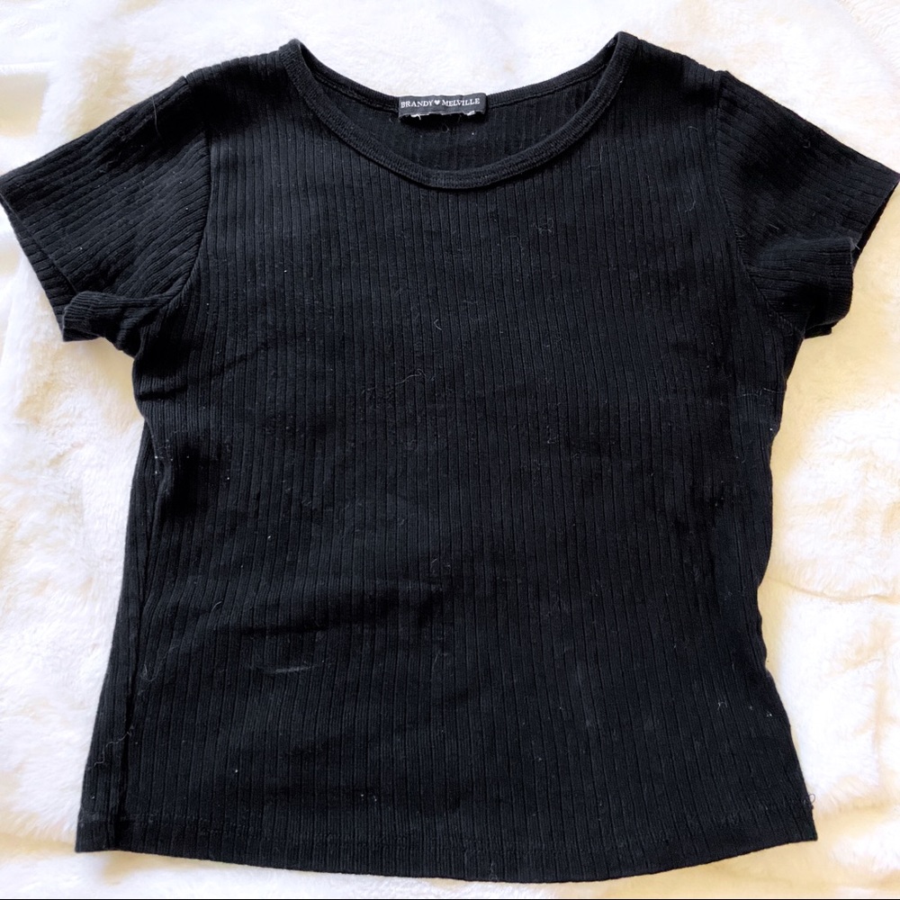🖤 BLACK BRANDY MELVILLE TOP (TORI, I THINK) 🖤